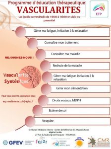 Affiche ETP Vascularites MAIS HEGP